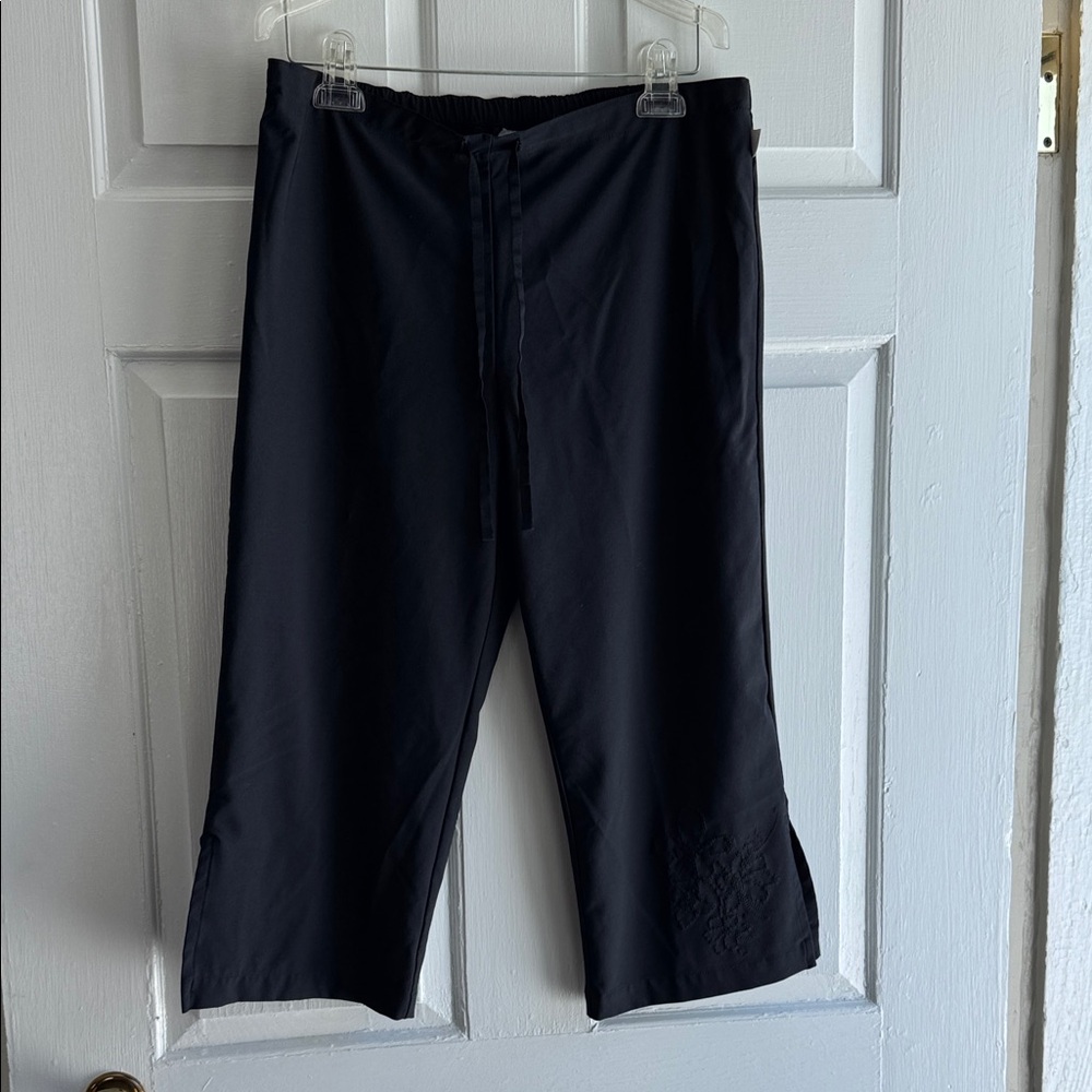 Reebok Midnight Black Ankle Pants